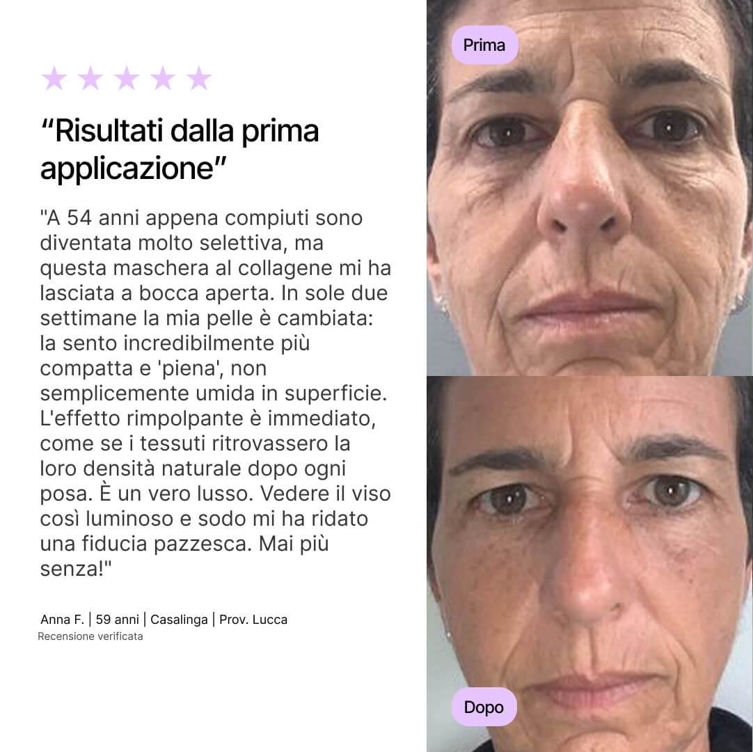 REPAIR™ - MASCHERA VISO Collagene RICOMBINANTE