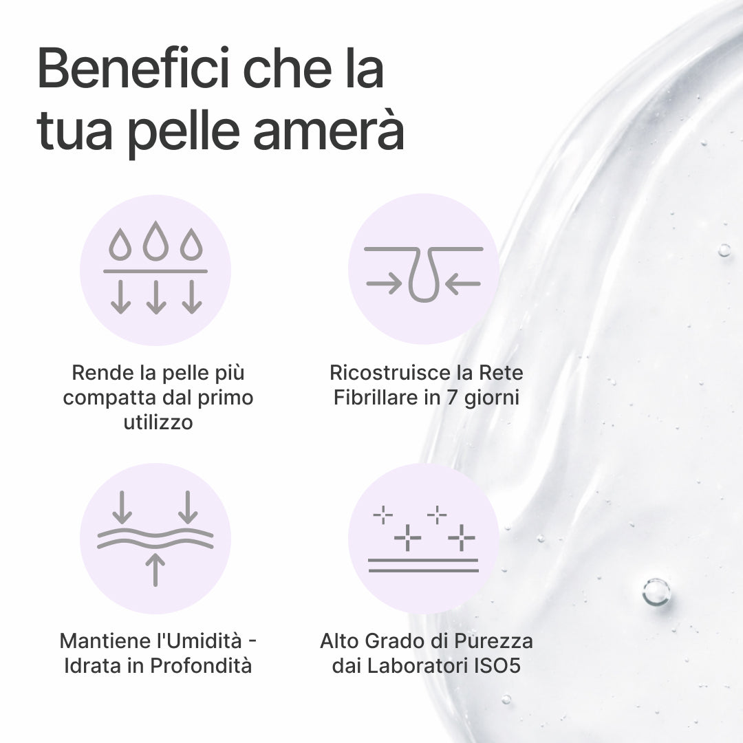 DNA MASK™ I L'unica Maschera Viso che pensa alla Tua Salute perchè usa la molecola RH-1068  - NO SCARTI ANIMALI