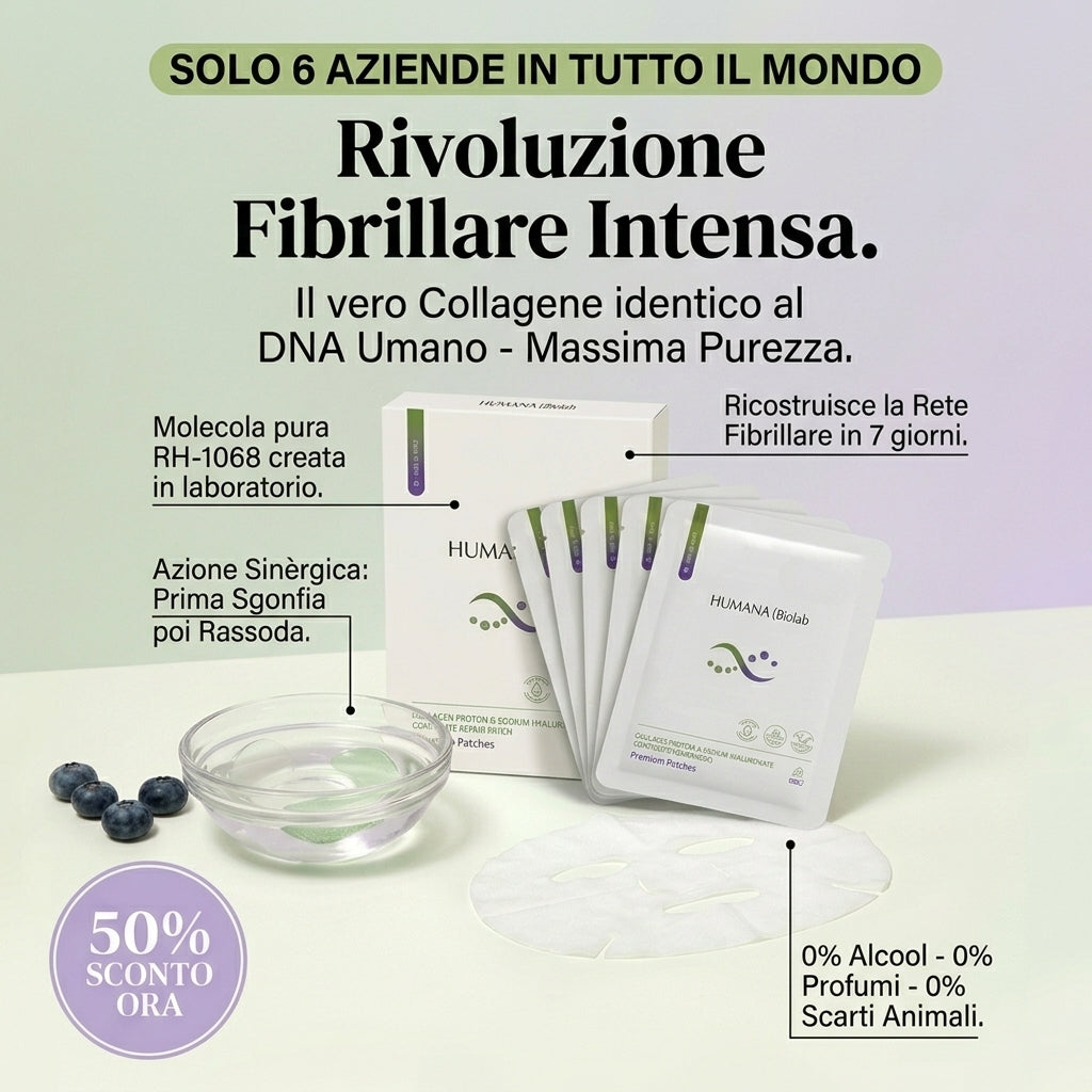 DNA MASK™ I Collagene Ricombinante I Molecola RH-1068 Identica al Tuo DNA