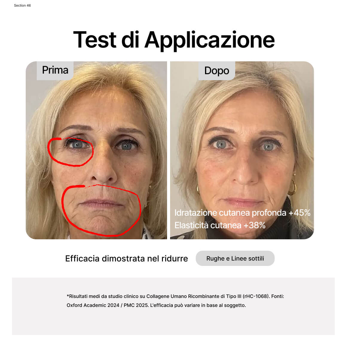 DNA MASK™ I L'unica Maschera Viso che pensa alla Tua Salute perchè usa la molecola RH-1068  - NO SCARTI ANIMALI